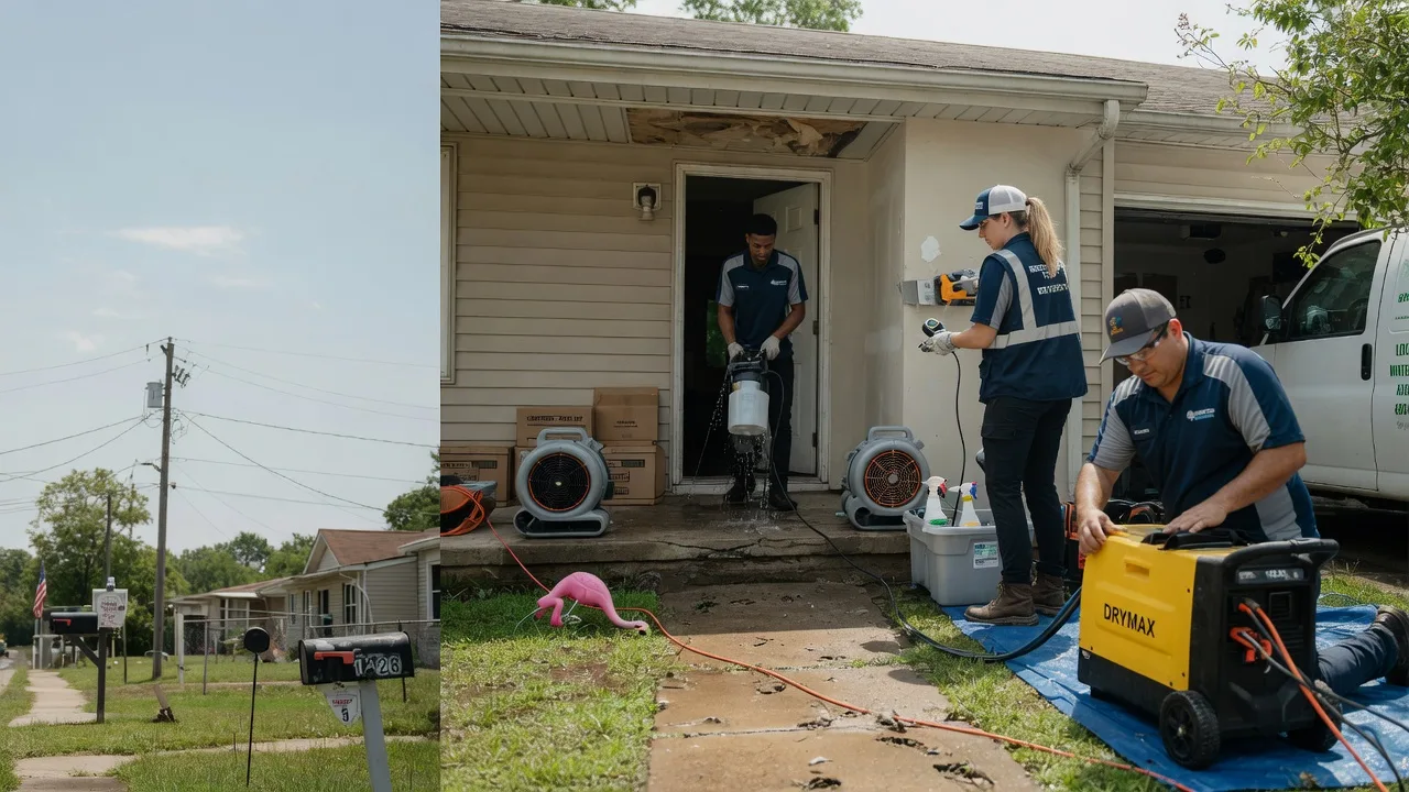 Storm Damage Water Removal in Martinsville, IN near me